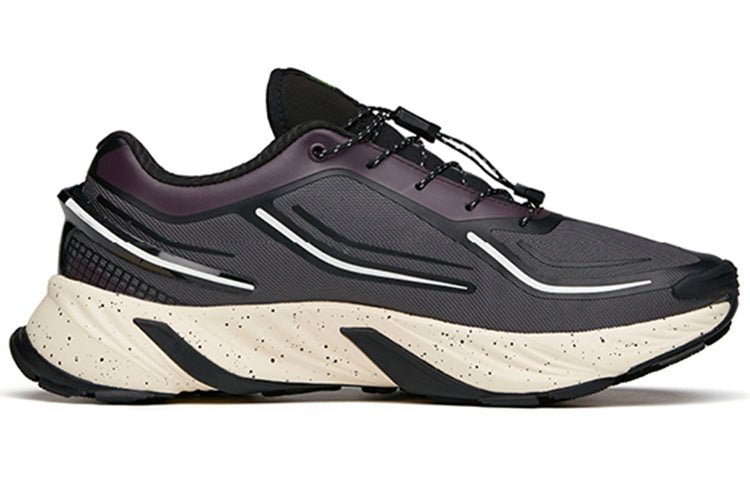 ANTA Running Series Sneakers 'Grey Black Purple' 112145525-3 - Image 2
