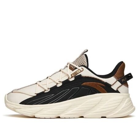 ANTA Running Series Sneakers 'Milk Black Brown' 112145527-2