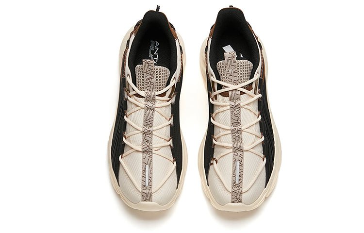 ANTA Running Series Sneakers 'Milk Black Brown' 112145527-2 - Image 3