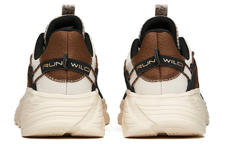ANTA Running Series Sneakers 'Milk Black Brown' 112145527-2 - Image 4
