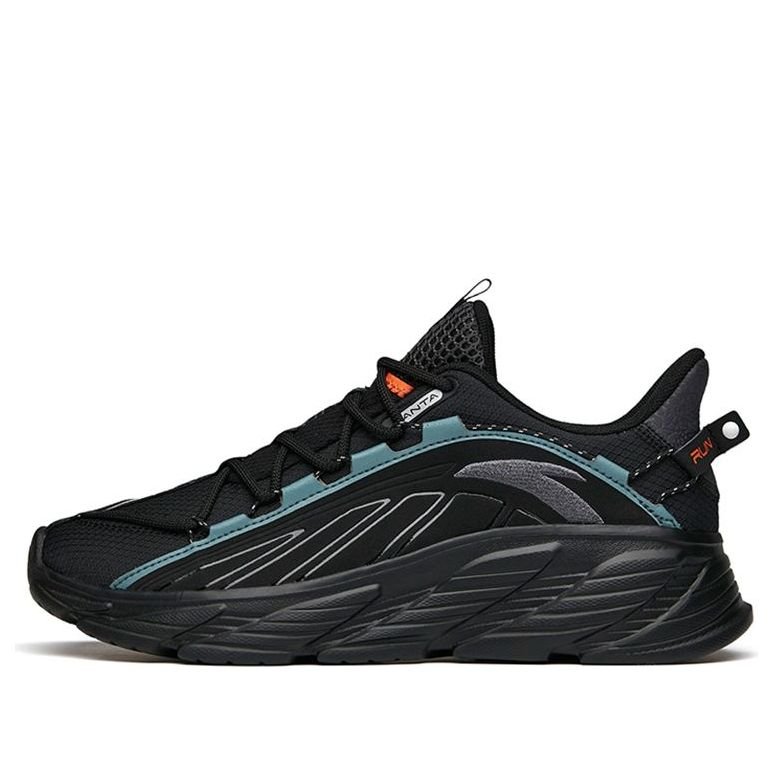 ANTA Running Series Sneakers City Line 'Black Blue Grey' 112145527-3