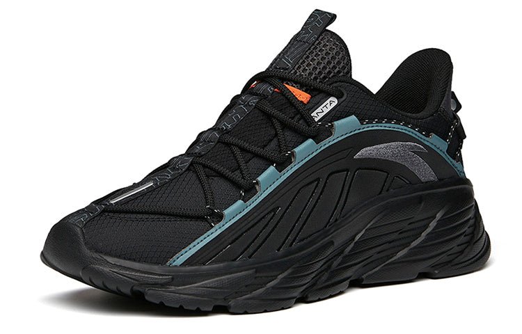 ANTA Running Series Sneakers City Line 'Black Blue Grey' 112145527-3 - Image 2