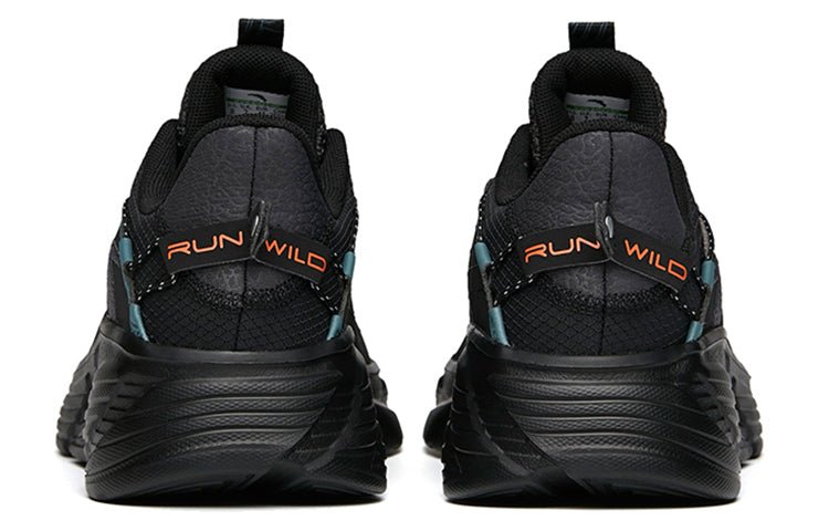 ANTA Running Series Sneakers City Line 'Black Blue Grey' 112145527-3 - Image 4