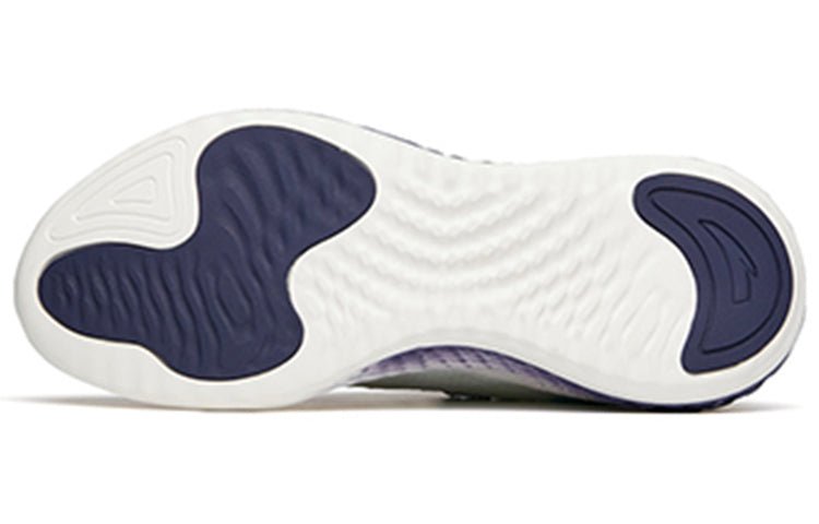 ANTA Runninng Series Sneakers 'White Green Purple' 112145556S-4 - Image 6