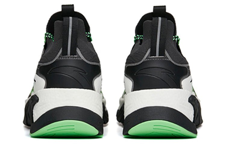 ANTA Keep Moving Pro Running Shoes 'Black Green' 112145596-6 - Image 5