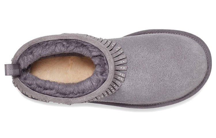 (WMNS) UGG Ultra Mini Fringe Bling 'Purple Grey' 1121576-SHA - Image 5