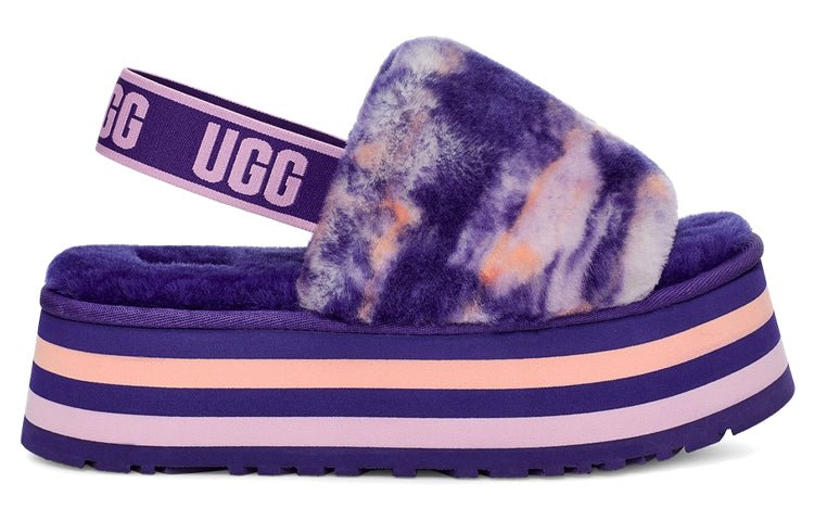 (WMNS) UGG Disco Marble Slide 'Violet Night' 1122032-VNGH - Image 2