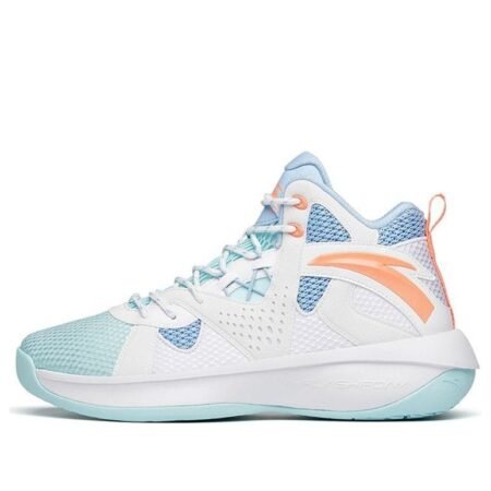 ANTA Shock The Game 2 High Top Shoes 'White Blue' 112211620S-6