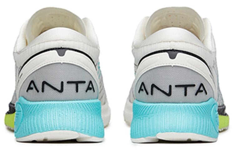 ANTA Runninng Series Sneakers 'White Silver Blue' 112215562S-2 - Image 4