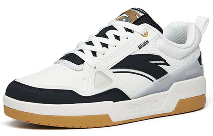 ANTA Skateboarding Series Sneakers 'White Black Gum' 112218085-1 - Image 3