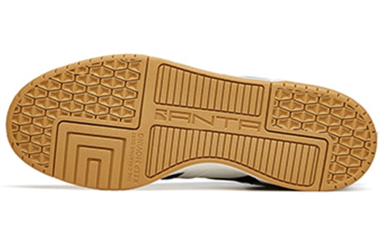 ANTA Skateboarding Series Sneakers 'White Black Gum' 112218085-1 - Image 6