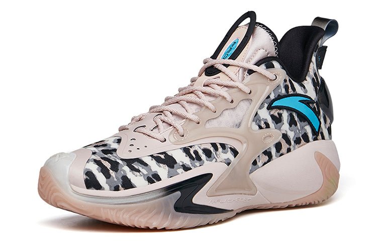 ANTA Shock Wave 3 Pro 'Light Brown Leopard Print' 112221619-3 - Image 2