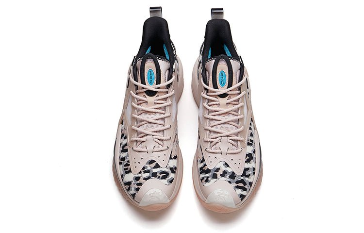 ANTA Shock Wave 3 Pro 'Light Brown Leopard Print' 112221619-3 - Image 3