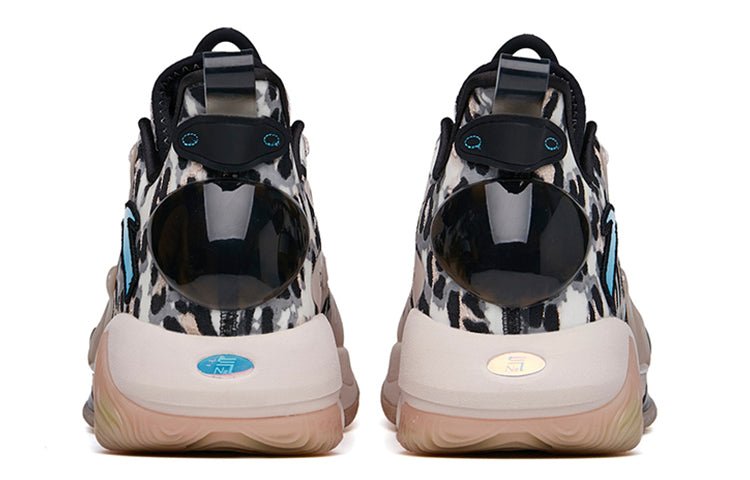 ANTA Shock Wave 3 Pro 'Light Brown Leopard Print' 112221619-3 - Image 4
