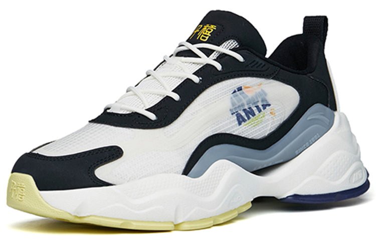 ANTA Millennium 4 Low 'White Black Blue' 112228890-5 - Image 3