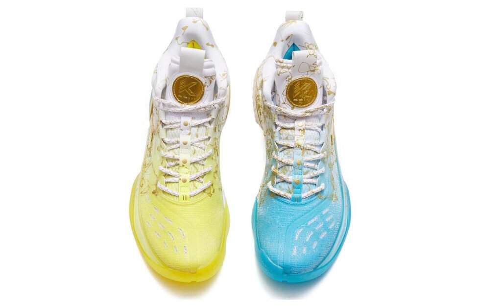 ANTA Klay Thompson 7 Pro 'Golden Ocean' 112231101S-1 - Image 3