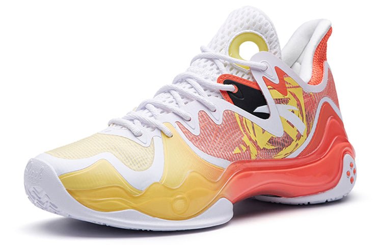 ANTA Shock Wave 4 'White Orange Yellow' 112231106-3 - Image 2