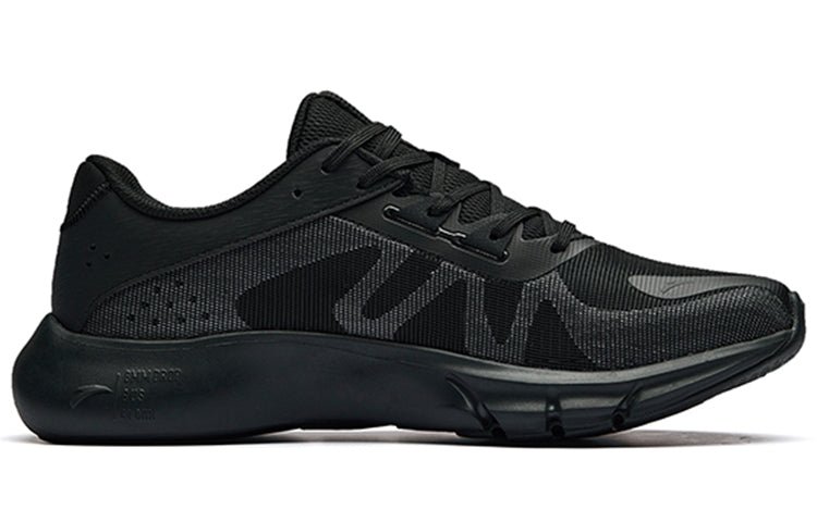ANTA Running Series Sneakers 'Black Grey' 112235557-1 - Image 2