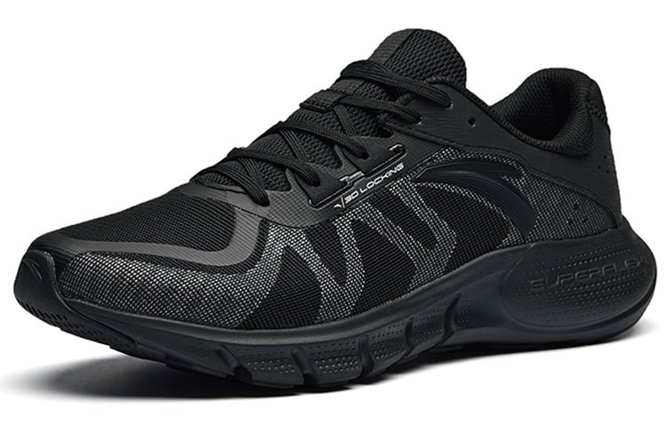 ANTA Running Series Sneakers 'Black Grey' 112235557-1 - Image 3