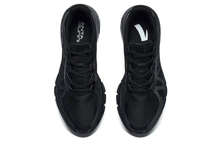 ANTA Running Series Sneakers 'Black Grey' 112235557-1 - Image 4