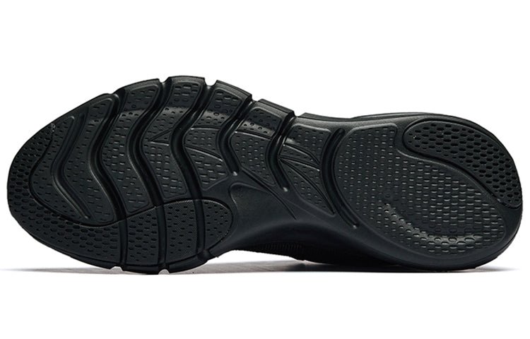 ANTA Running Series Sneakers 'Black Grey' 112235557-1 - Image 6