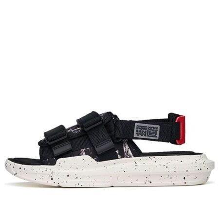 ANTA BaDao Sandals 'Black Red White' 112238501-3