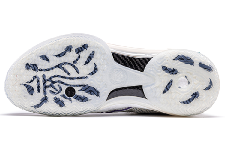 ANTA x Courtman Shock Wave 4 Pro 'White Purple Black' 112241111-6 - Image 5