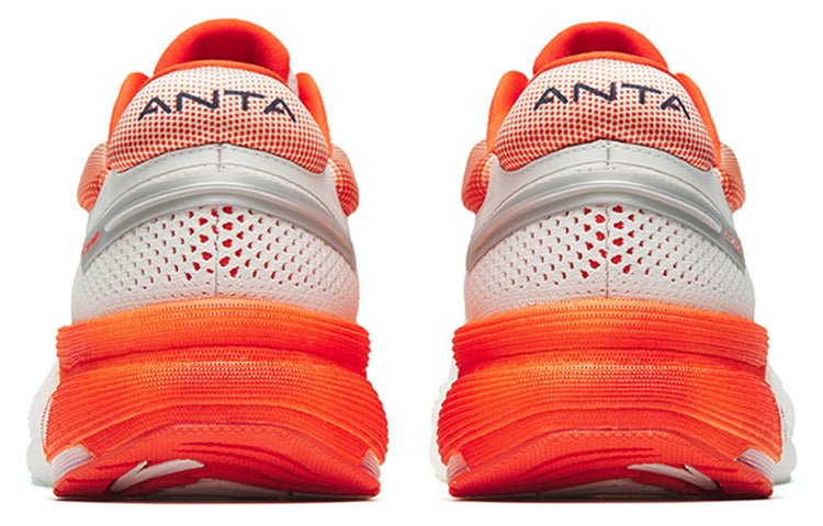 ANTA C100 Running Shoes 'White Orange' 112245586-2 - Image 5