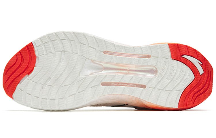 ANTA C100 Running Shoes 'White Orange' 112245586-2 - Image 6