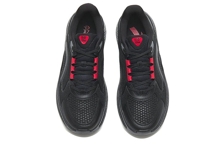 ANTA Training Series Sneakers 'Black Red' 112247789-6 - Image 4
