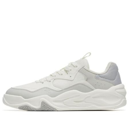 ANTA Skateboarding Series Sneakers 'White Grey' 112248085-1