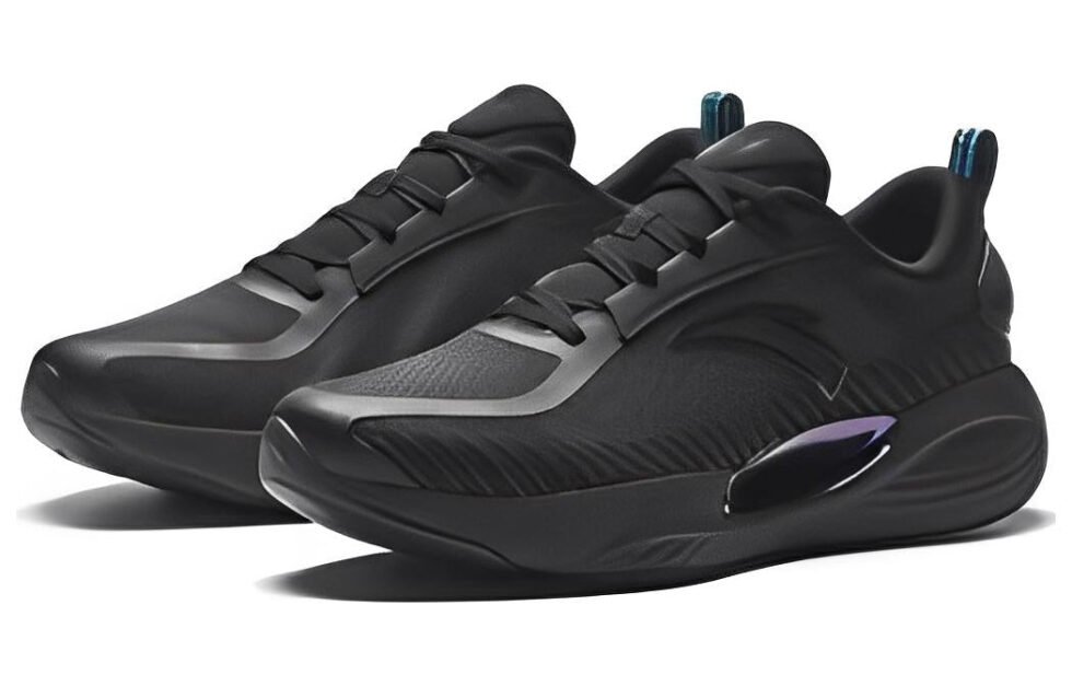ANTA Running Shoes 'Black Blue' 112335556-2 - Image 2