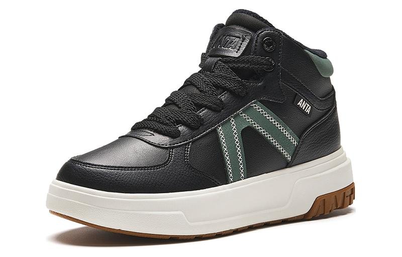 ANTA Skateboarding Series Sneakers 'Black Green' 112348902-2 - Image 2
