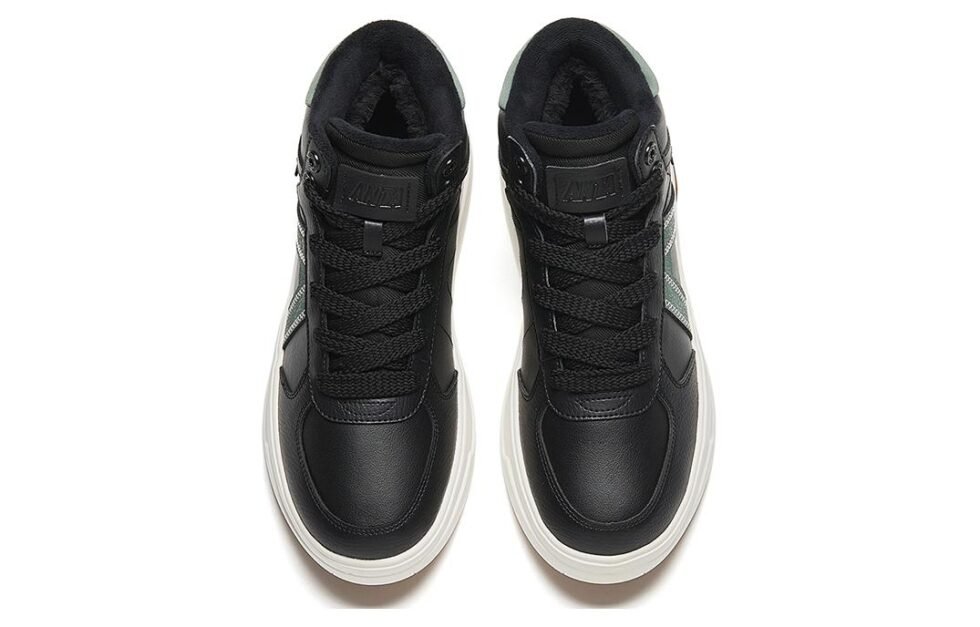 ANTA Skateboarding Series Sneakers 'Black Green' 112348902-2 - Image 3