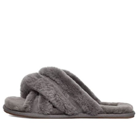 (WMNS) UGG Scuffita 'Charcoal 1123572-CHRC