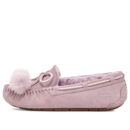 (WMNS) UGG Dakota Bow Pom 'Pink Purple' 1124030-SHAD