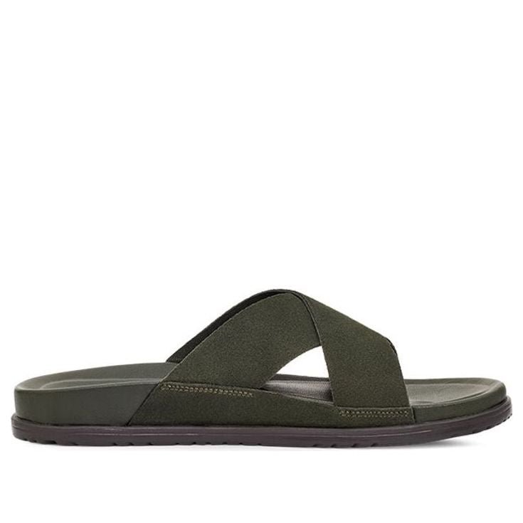 UGG Crossover Strap Slides 'Forest Green' 1124902-FRSN - Image 2