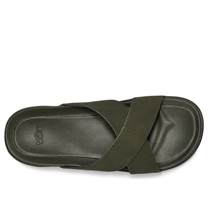 UGG Crossover Strap Slides 'Forest Green' 1124902-FRSN - Image 4