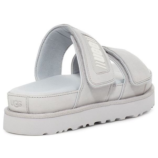 (WMNS) UGG Greer Platform Slide 'Metallic Grey' 1125039-MGLH - Image 5