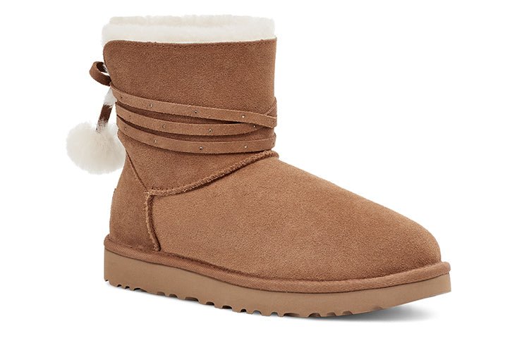(WMNS) UGG Mini Bailey Bow Pom 1125382-CHE - Image 4