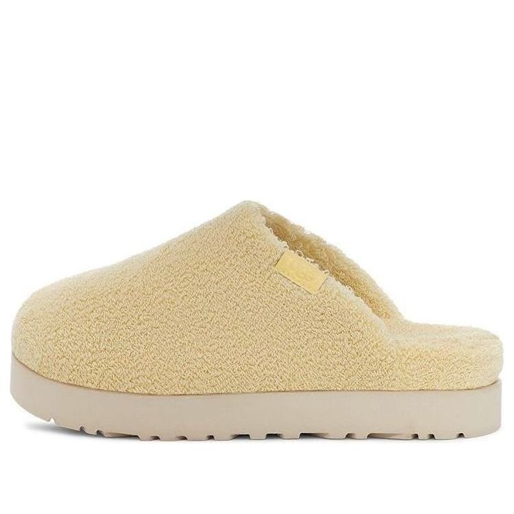 (WMNS) UGG Fuzz Sugar Terry Slide 'Banana Pudding' 1126386-BPDD