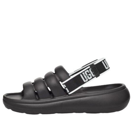 (WMNS) UGG Sport Yeah Slide 'Black' 1126811-BLK