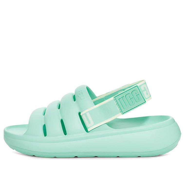 (WMNS) UGG Fluff Yeah Slide 'Emerald Green' 1126811-PEMR - Image 2