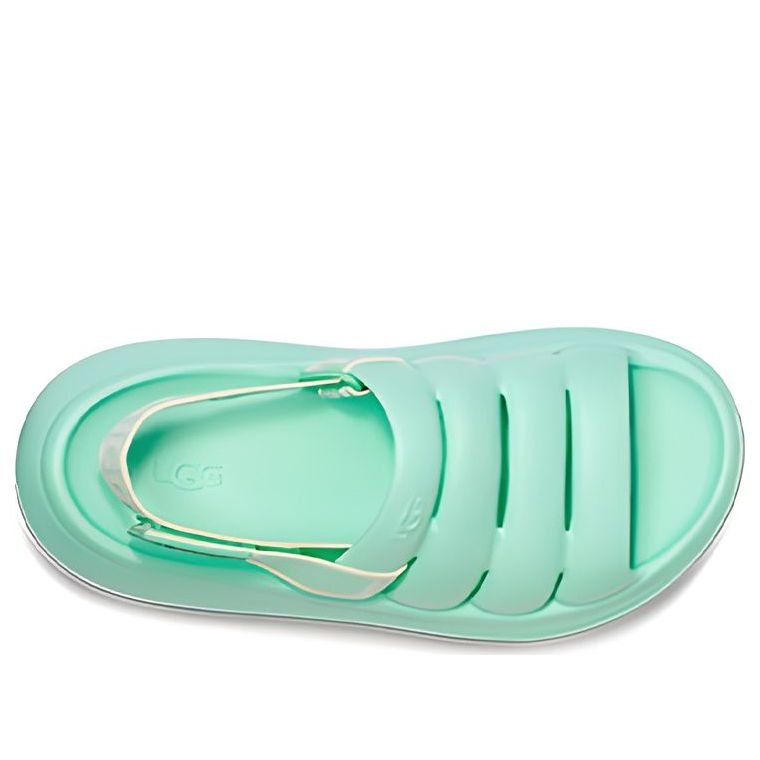 (WMNS) UGG Fluff Yeah Slide 'Emerald Green' 1126811-PEMR - Image 4