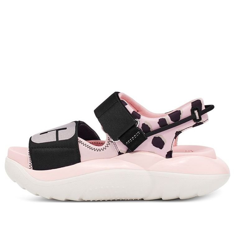 (WMNS) UGG LA Cloud Collection Sandal 'Leopard Print Pink' 1126951-PPBK