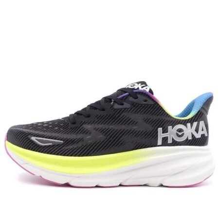 HOKA ONE ONE Clifton 9 'Black All Aboard Multi-Color' 1127895-BAAB