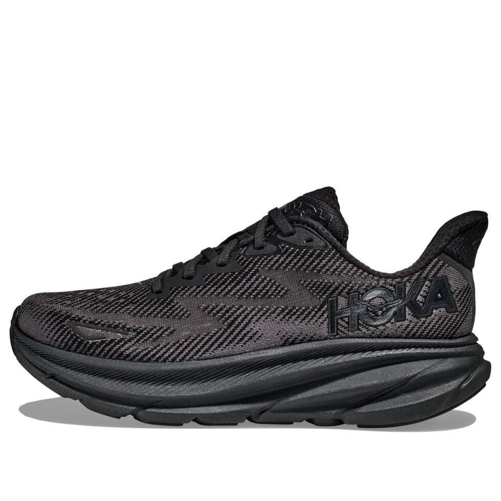 (WMNS) HOKA ONE ONE Clifton 9 'Triple Black' 1127896-BBLC