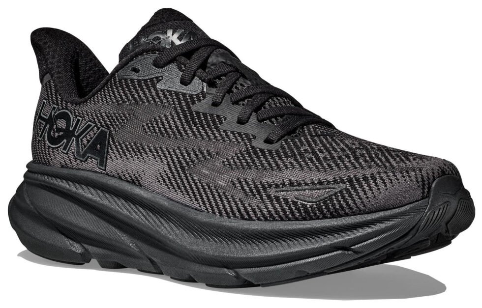 (WMNS) HOKA ONE ONE Clifton 9 'Triple Black' 1127896-BBLC - Image 5
