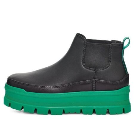 (WMNS) UGG Merina Platform 'Black Emerald Green' 1130490-EDGR