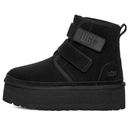 (WMNS) UGG Neumel Platform Chukka 'Black' 1130554-BLK